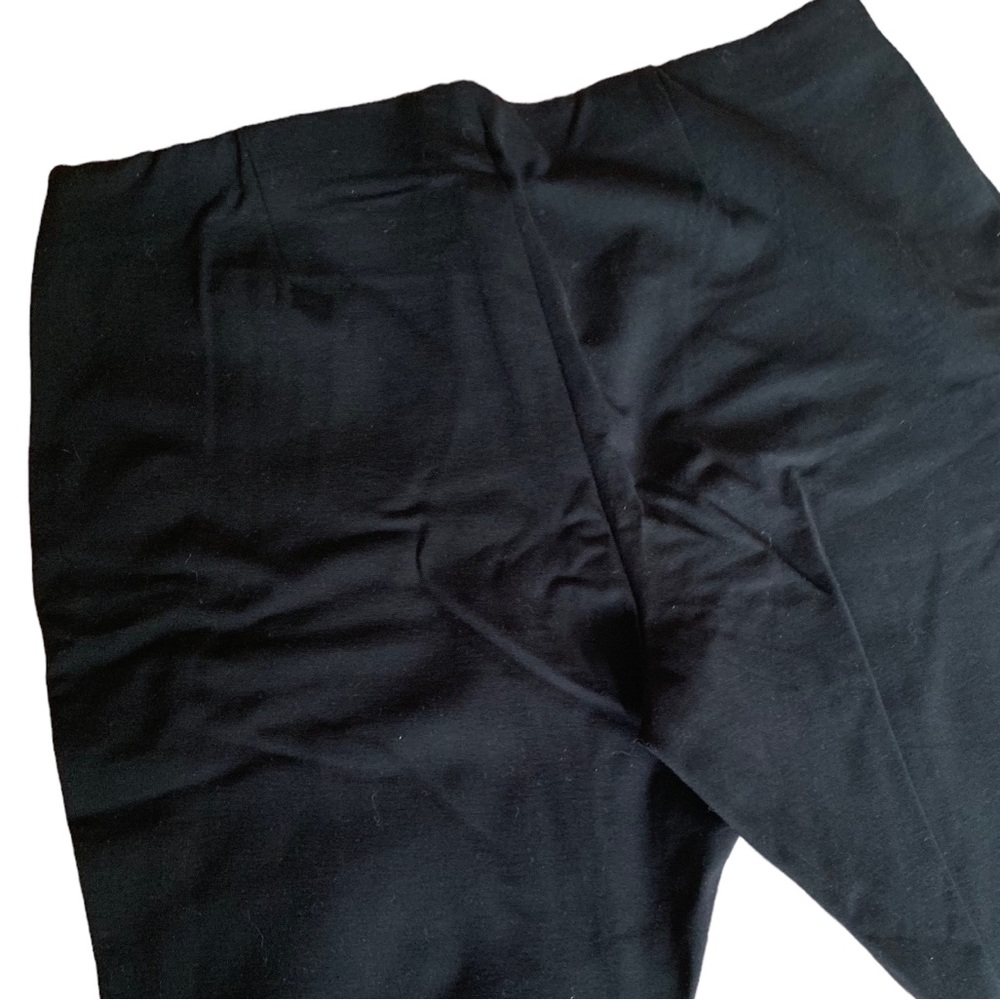 PROLOGUE Woman’s NEW Black Pull On Pants Zippered Leg Elastic Waist Plus Size - Picture 7 of 8
